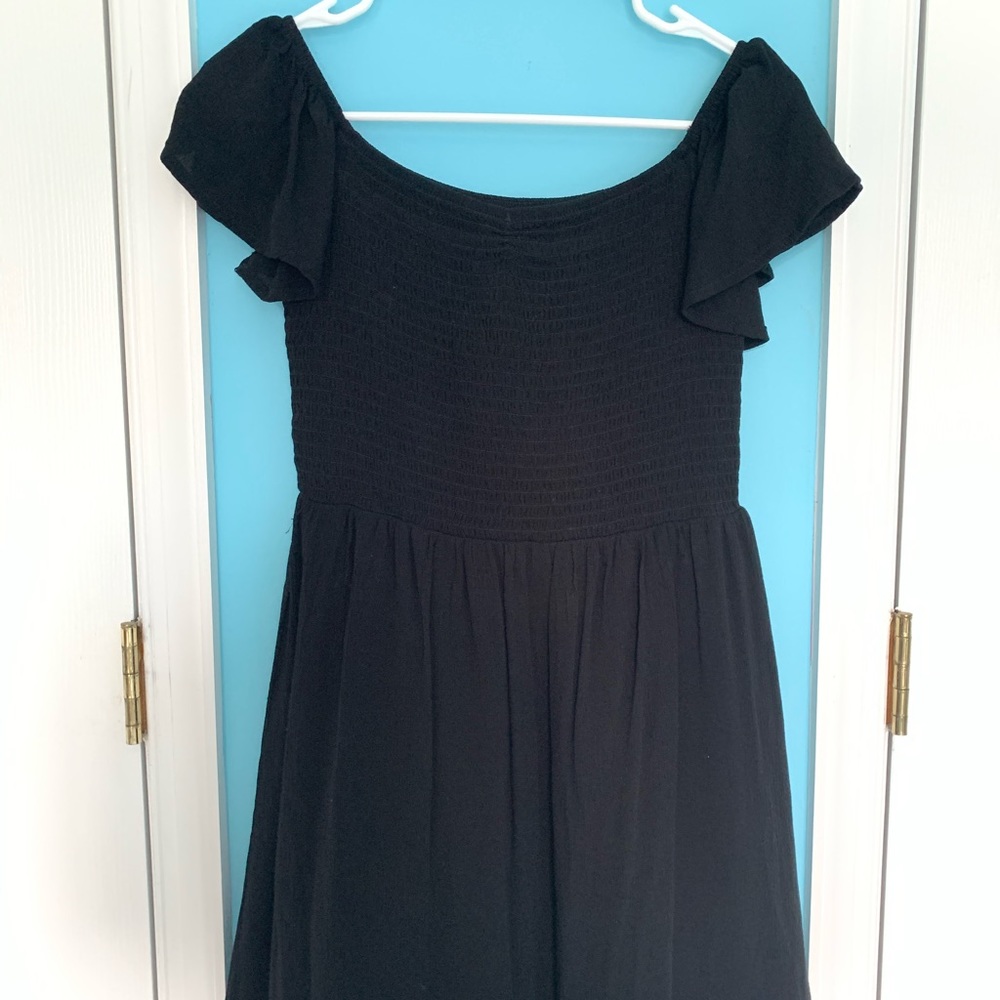 🎉2/25$ Black Off-the-shoulder Minidress